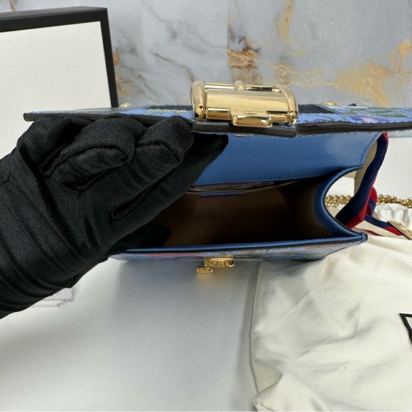 Gucci Mini Sylvie-Blue - Picture 7 of 7